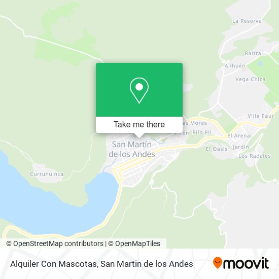 Mapa de Alquiler Con Mascotas