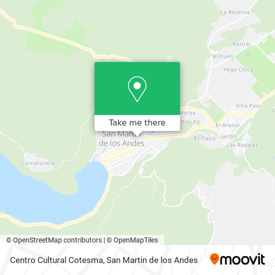 Mapa de Centro Cultural Cotesma