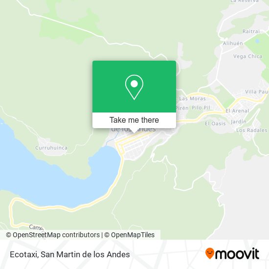 Ecotaxi map