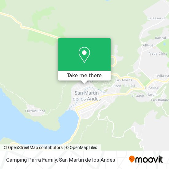 Camping Parra Family map