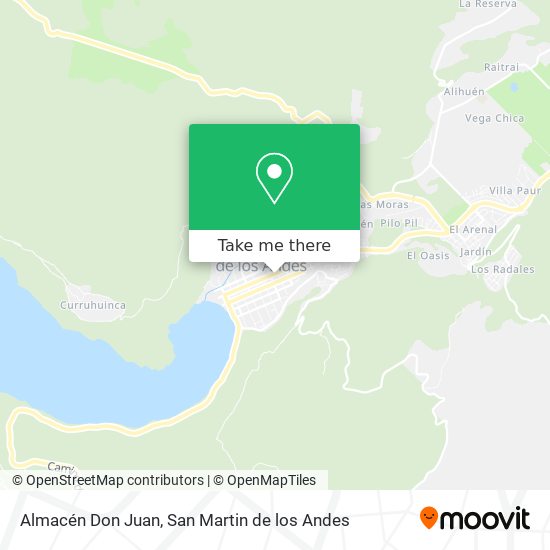 Almacén Don Juan map