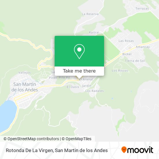 Rotonda De La Virgen map