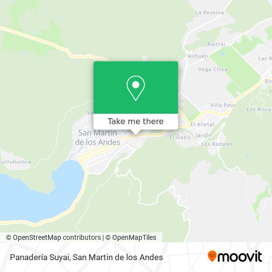 Panadería Suyai map