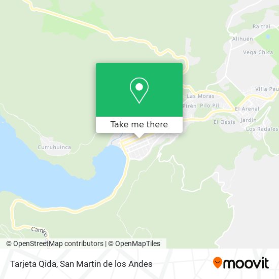 Tarjeta Qida map