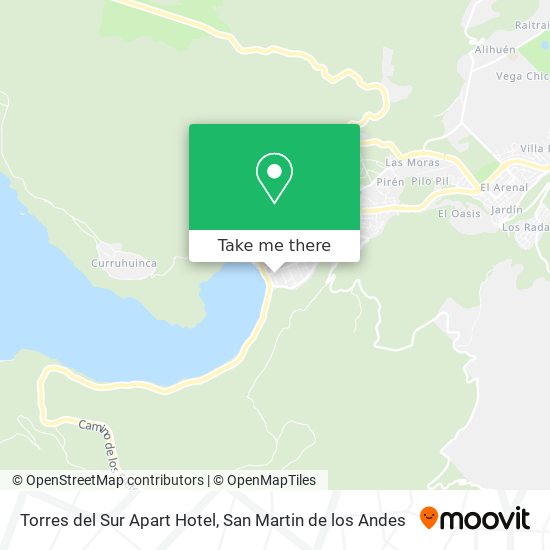 Torres del Sur Apart Hotel map