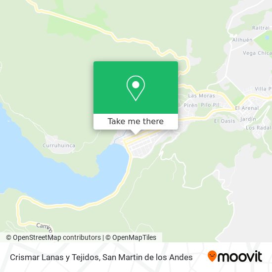 Crismar Lanas y Tejidos map