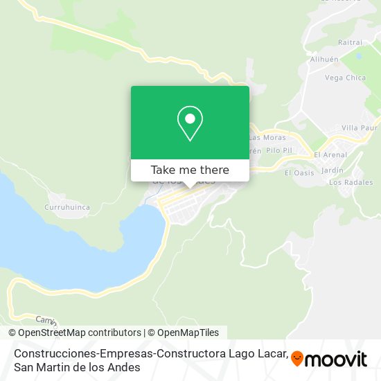 Mapa de Construcciones-Empresas-Constructora Lago Lacar