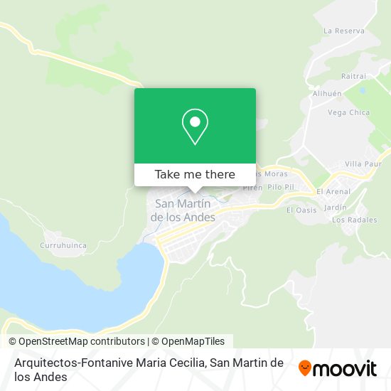 Arquitectos-Fontanive Maria Cecilia map