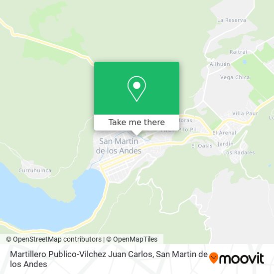 Martillero Publico-Vilchez Juan Carlos map