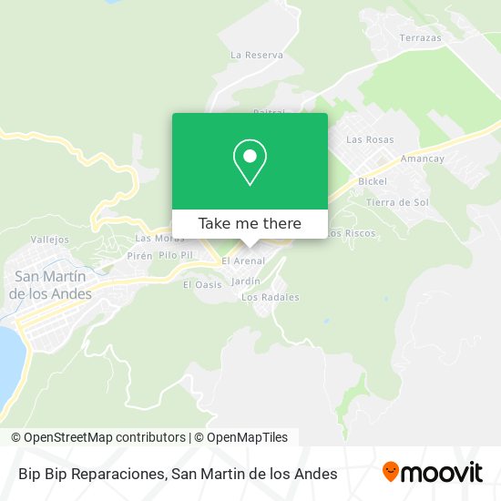 Bip Bip Reparaciones map