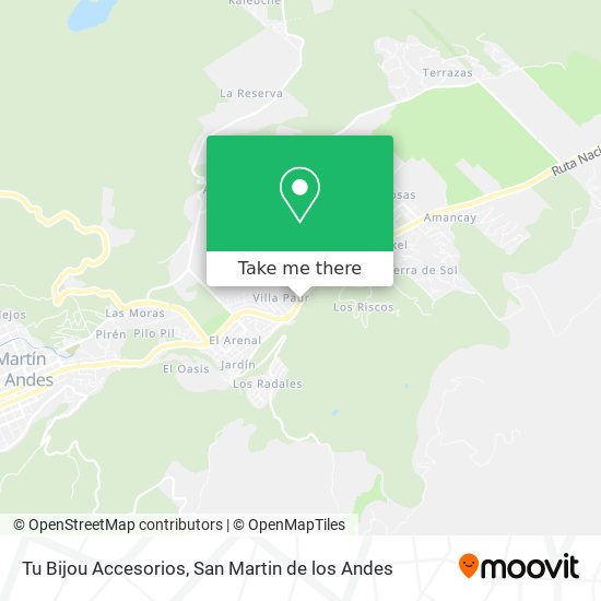 Tu Bijou Accesorios map