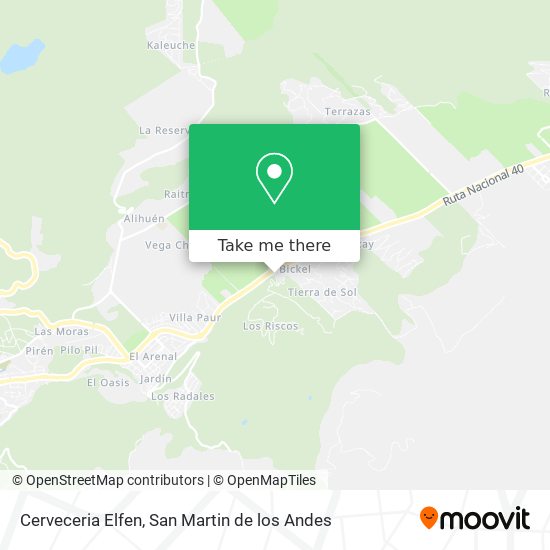 Cerveceria Elfen map