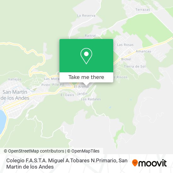 Colegio F.A.S.T.A. Miguel A.Tobares N.Primario map