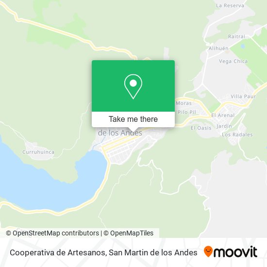 Cooperativa de Artesanos map