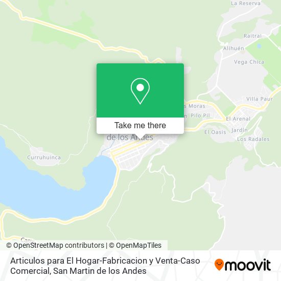 Articulos para El Hogar-Fabricacion y Venta-Caso Comercial map