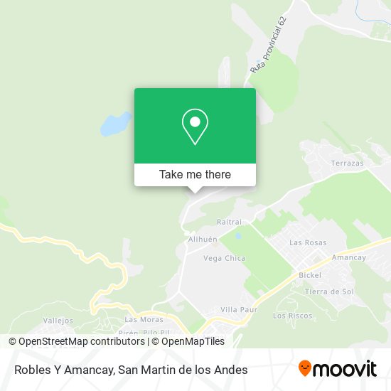 Robles Y Amancay map