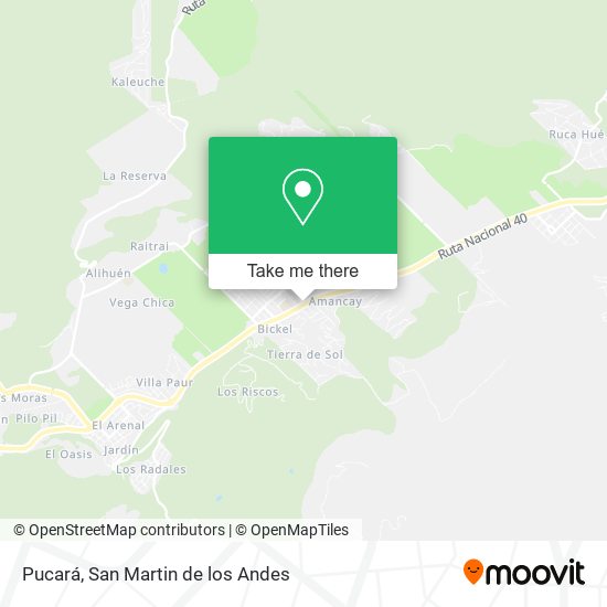 Pucará map