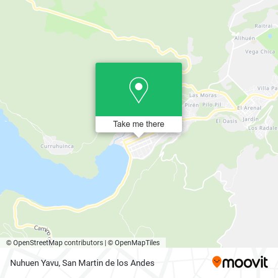 Nuhuen Yavu map