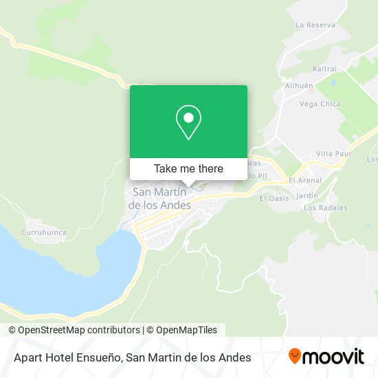 Mapa de Apart Hotel Ensueño