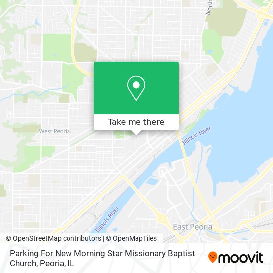 Mapa de Parking For New Morning Star Missionary Baptist Church