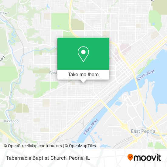 Tabernacle Baptist Church map