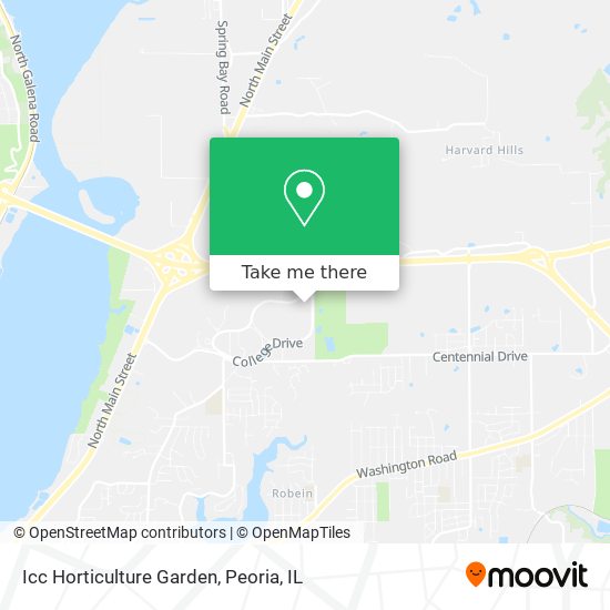 Icc Horticulture Garden map