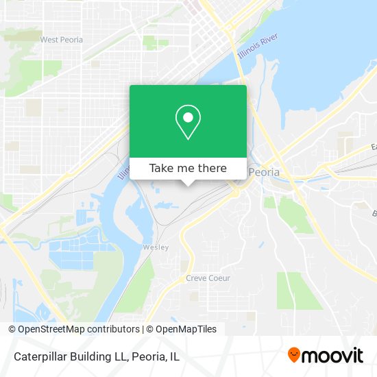 Caterpillar Building LL map