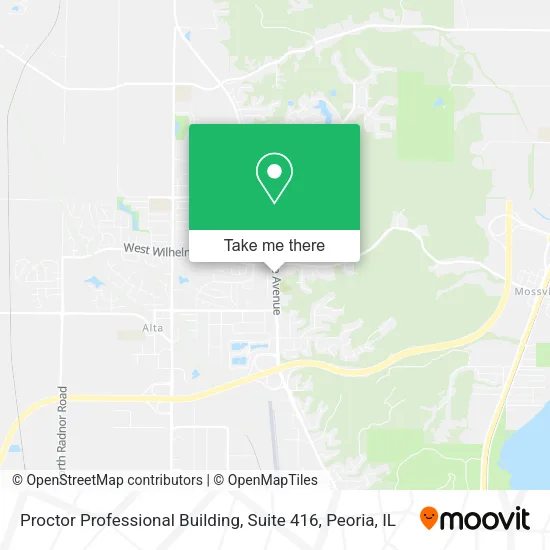 Proctor Professional Building, Suite 416 map