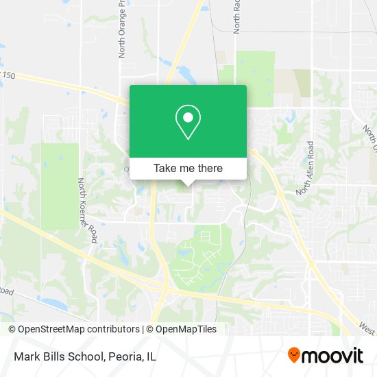 Mark Bills School map