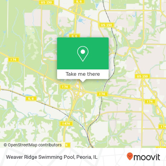 Weaver Ridge Swimming Pool map