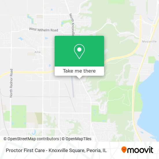 Mapa de Proctor First Care - Knoxville Square