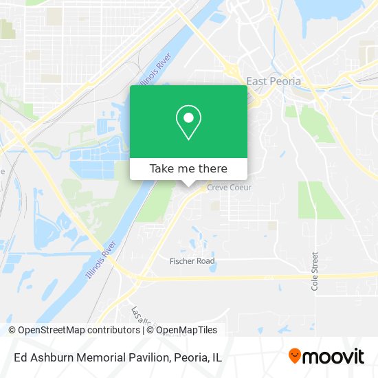 Ed Ashburn Memorial Pavilion map