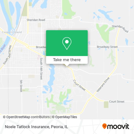 Noele Tatlock Insurance map