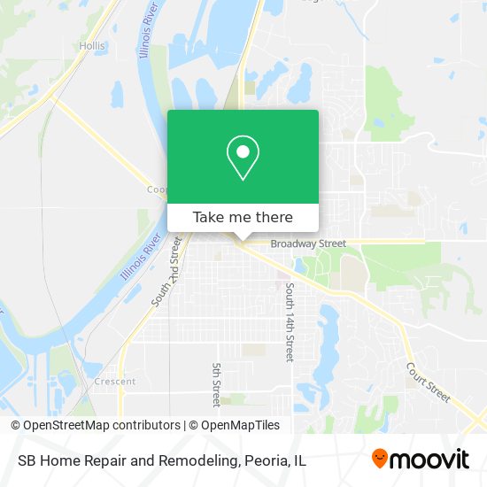 SB Home Repair and Remodeling map