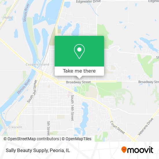 Sally Beauty Supply map