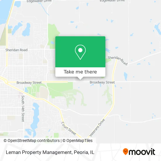 Leman Property Management map