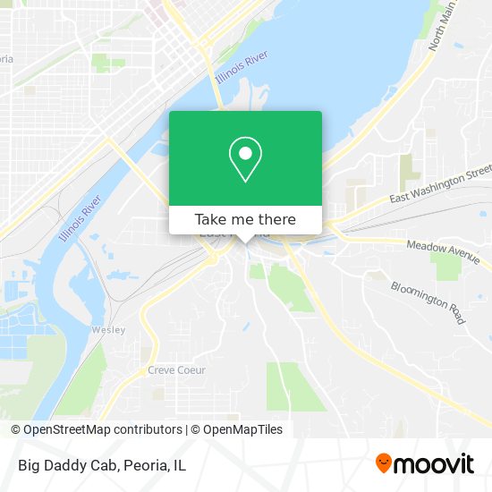 Mapa de Big Daddy Cab