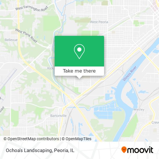 Mapa de Ochoa's Landscaping