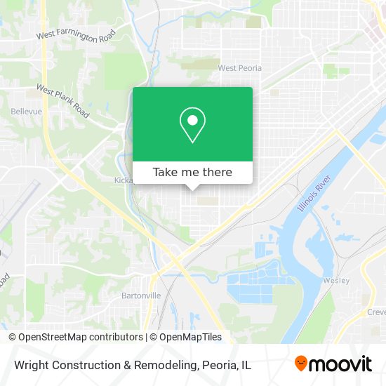 Mapa de Wright Construction & Remodeling