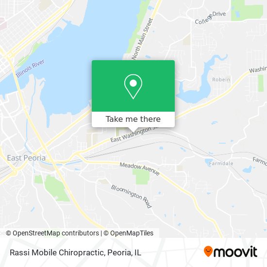 Rassi Mobile Chiropractic map