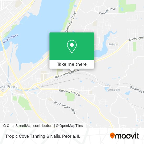 Tropic Cove Tanning & Nails map
