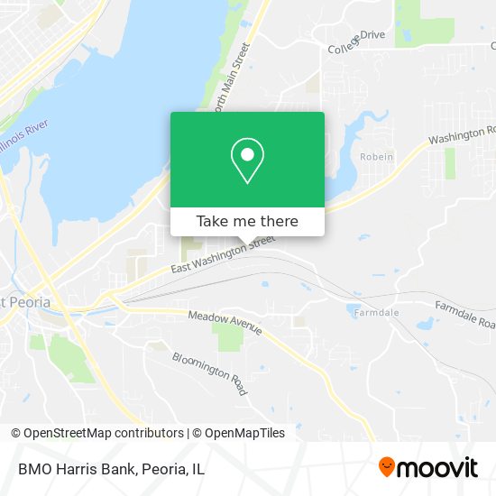 BMO Harris Bank map