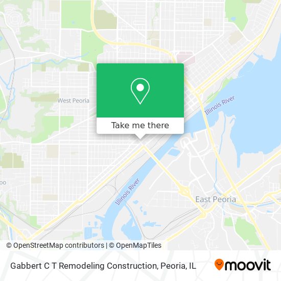 Gabbert C T Remodeling Construction map