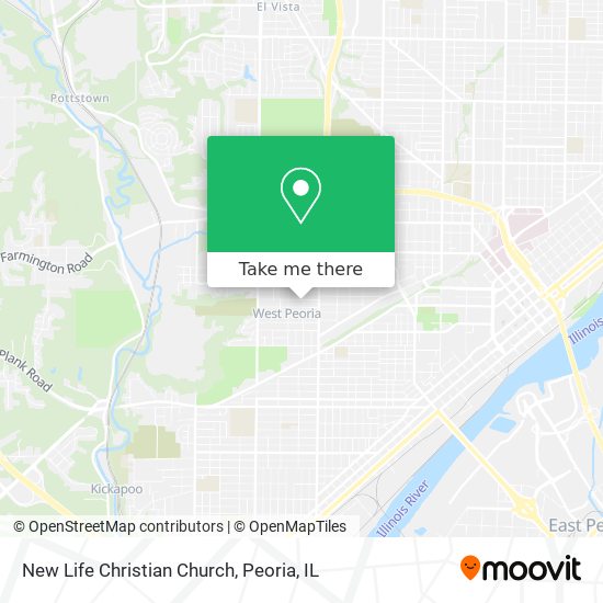 New Life Christian Church map