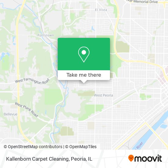 Mapa de Kallenborn Carpet Cleaning