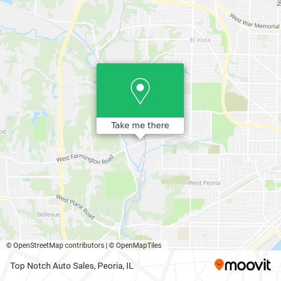 Top Notch Auto Sales map