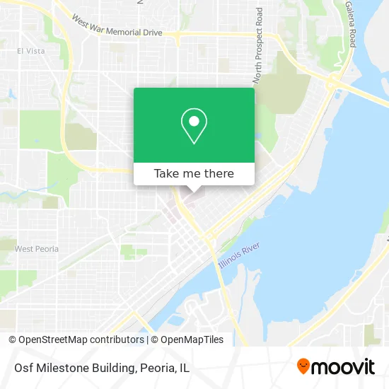 Osf Milestone Building map