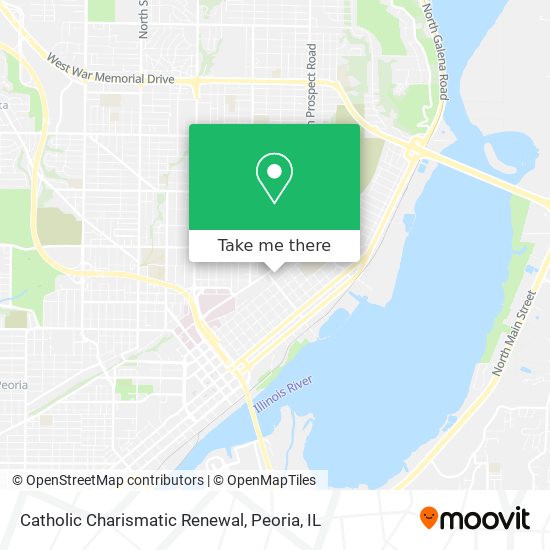 Catholic Charismatic Renewal map