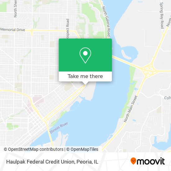 Haulpak Federal Credit Union map