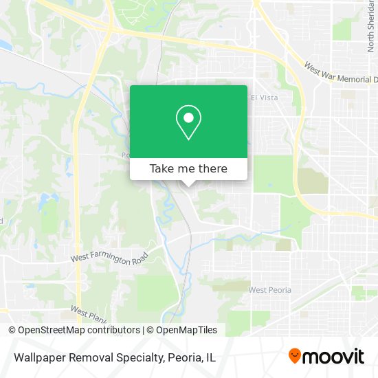 Wallpaper Removal Specialty map